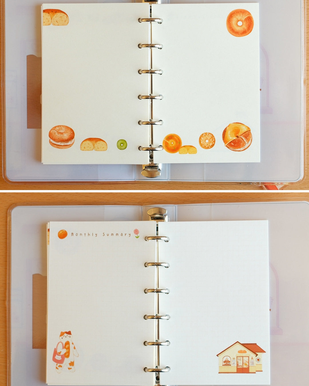 The Sweet Schedule Bakery-Core Binder & Monthly Refills
