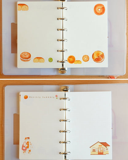 The Sweet Schedule Bakery-Core Binder & Monthly Refills