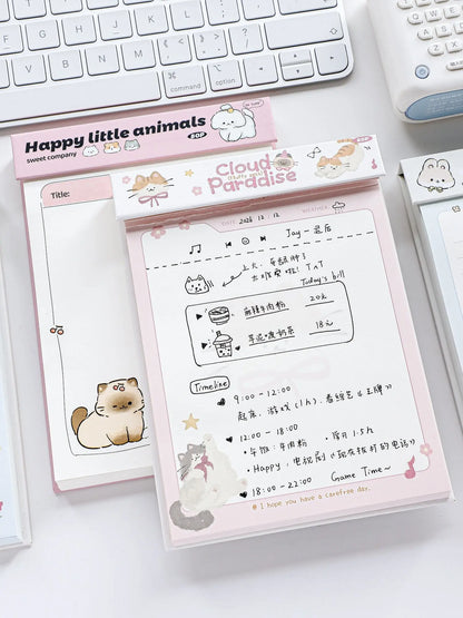 The "Dreamy Paws" Tear-Off Notepad ChicChoi