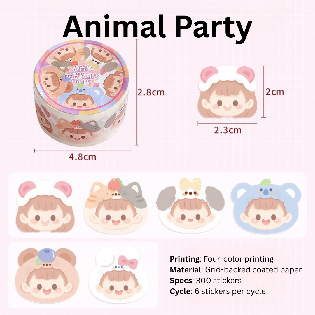 Cutie Avatars Die-Cut Sticker Roll