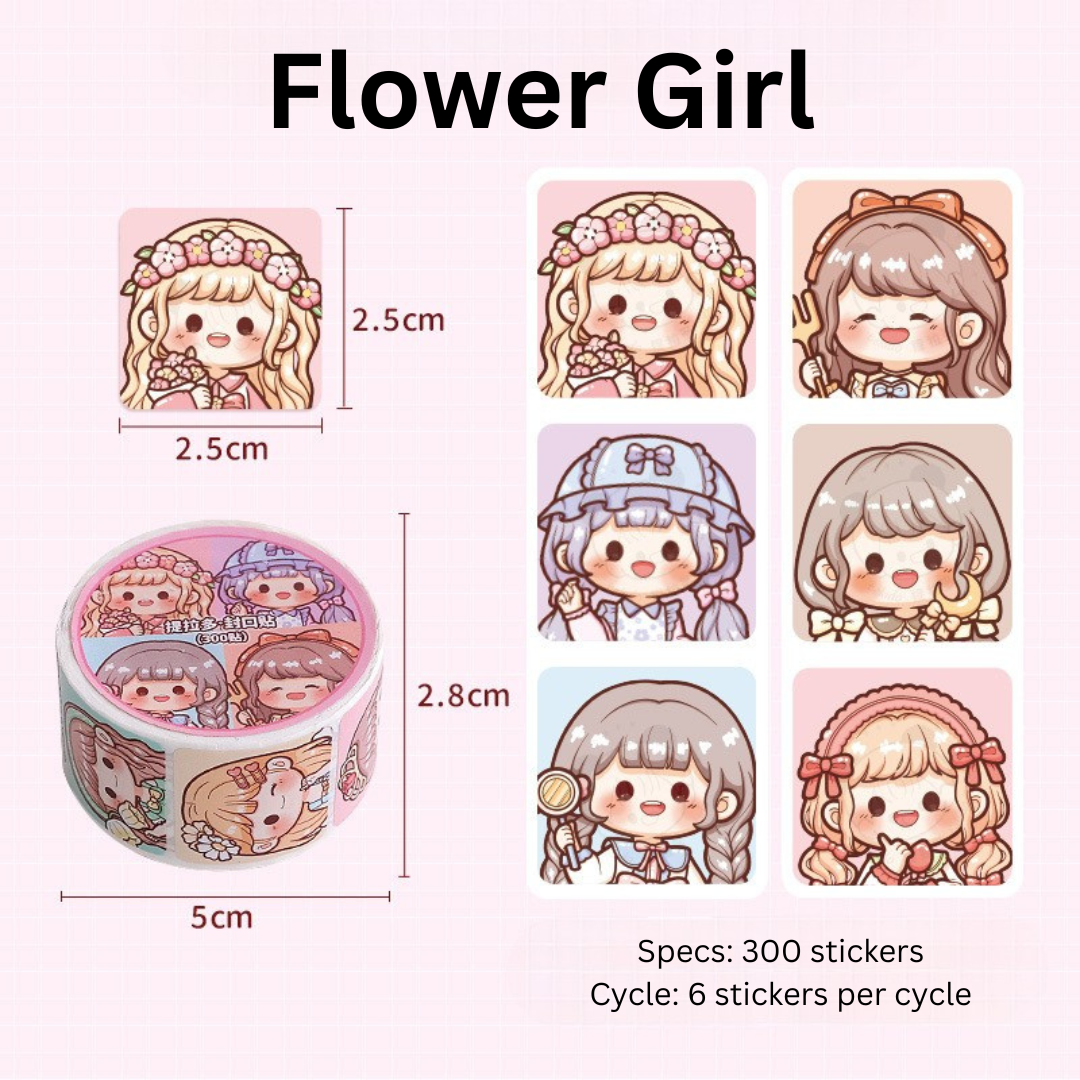 Cutie Avatars Die-Cut Sticker Roll