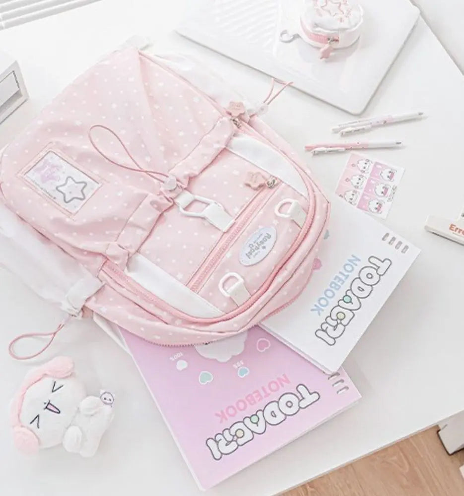DOT DOT Drawstring Backpack ChicChoi