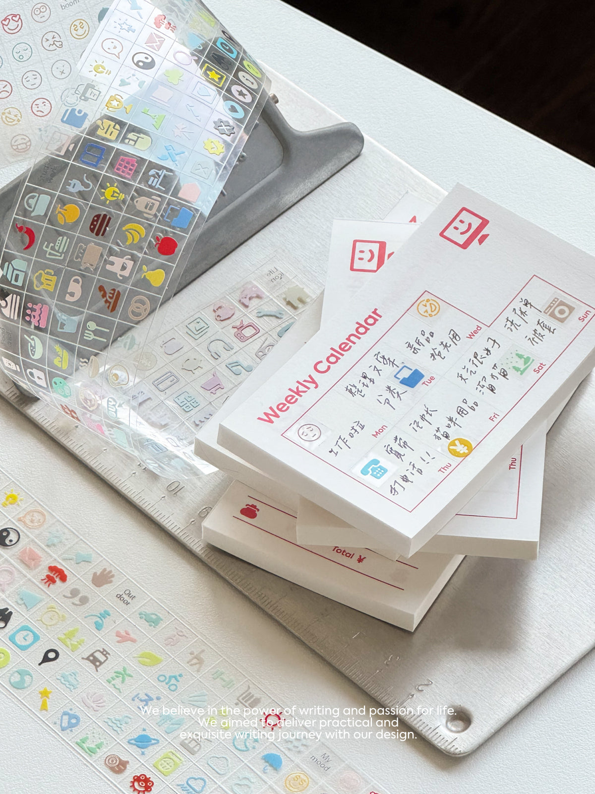 Daily Life Function Icon Tape Cut Film Sticker Roll - SOLD OUT