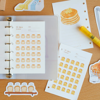 The Daily Toast Habit Tracker & Goal Refills