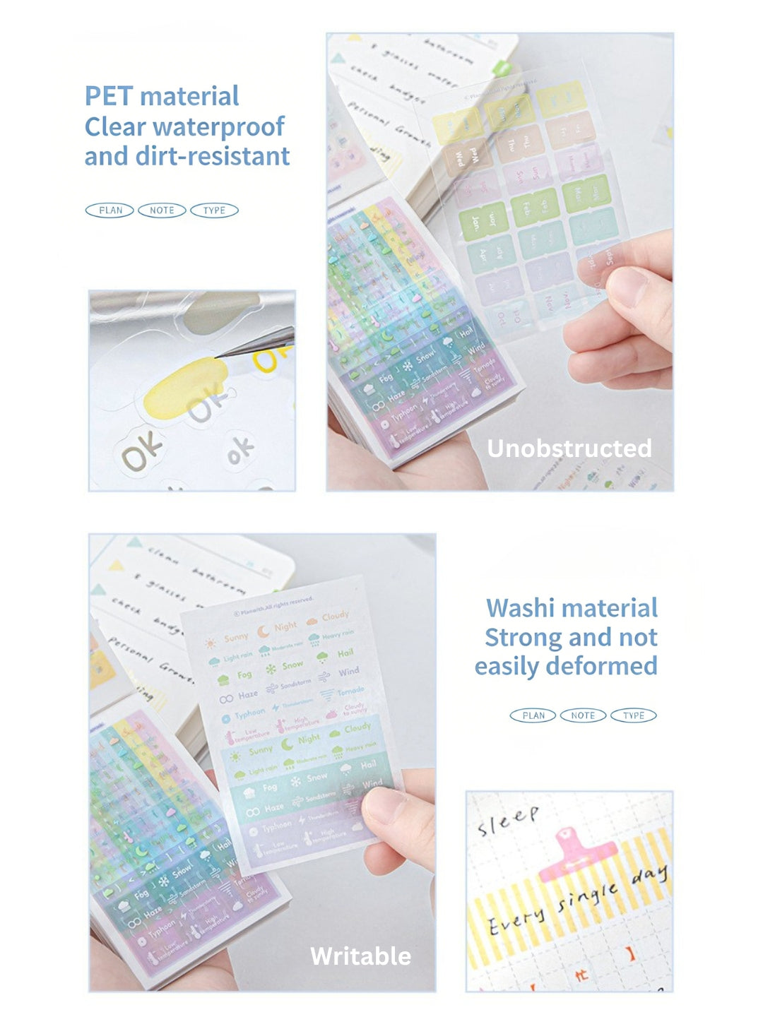 The "All-in-One" Multi-Functional Sticker Booklet