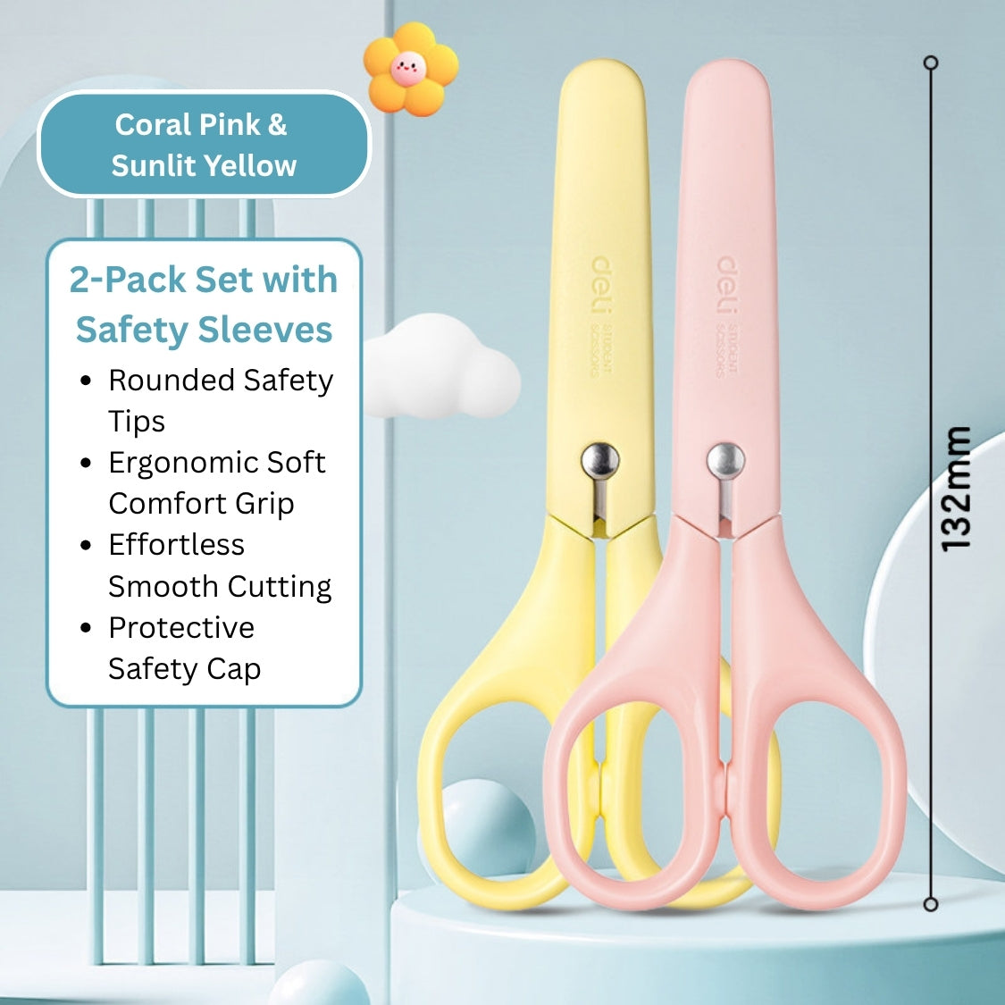 Dopamine Pastel Safety Scissors