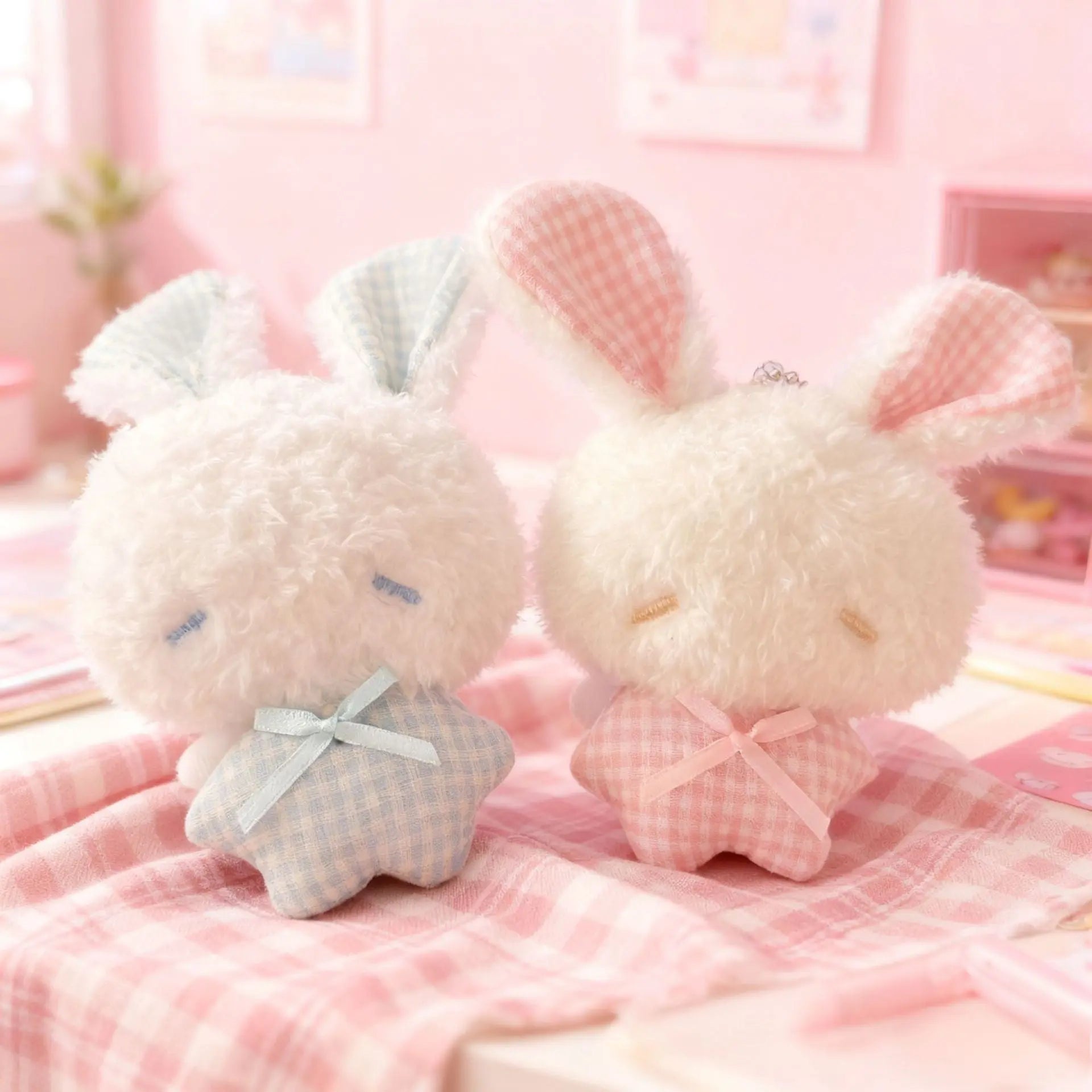 Easter Emotional Support Mini Bunny Angel Charms ChicChoi