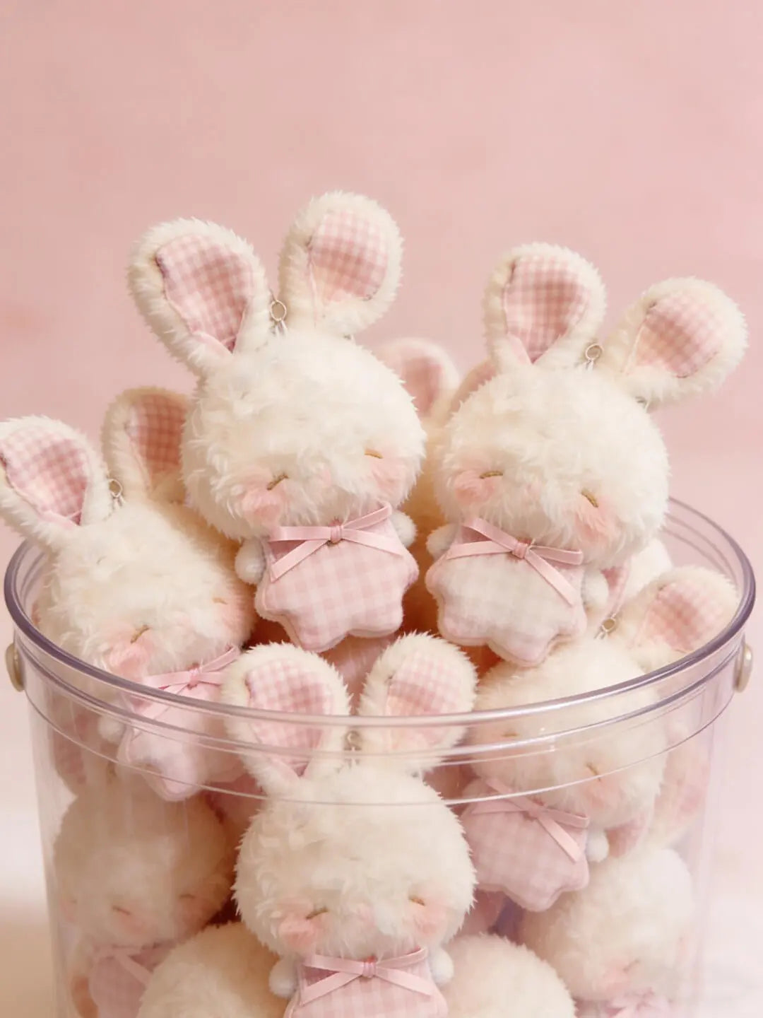 Easter Emotional Support Mini Bunny Angel Charms ChicChoi