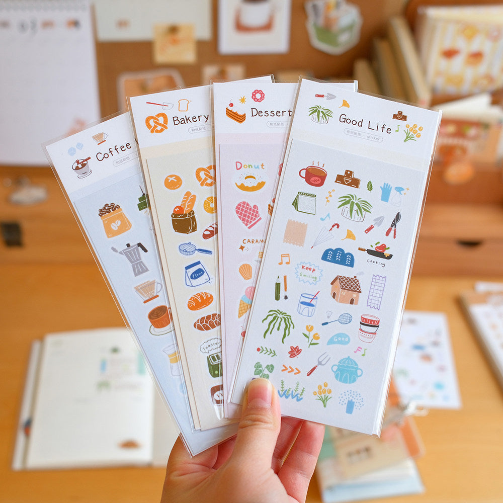 The Beautiful Life Washi Die-cute Sticker