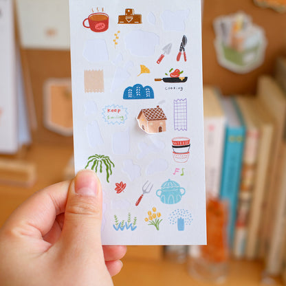 The Beautiful Life Washi Die-cute Sticker