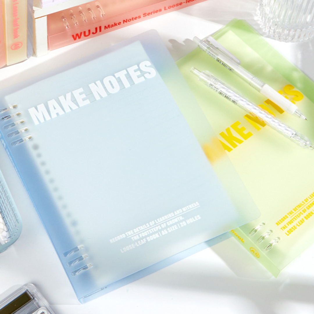 Energetic Hardcover B5/A5 Binder Notebooks