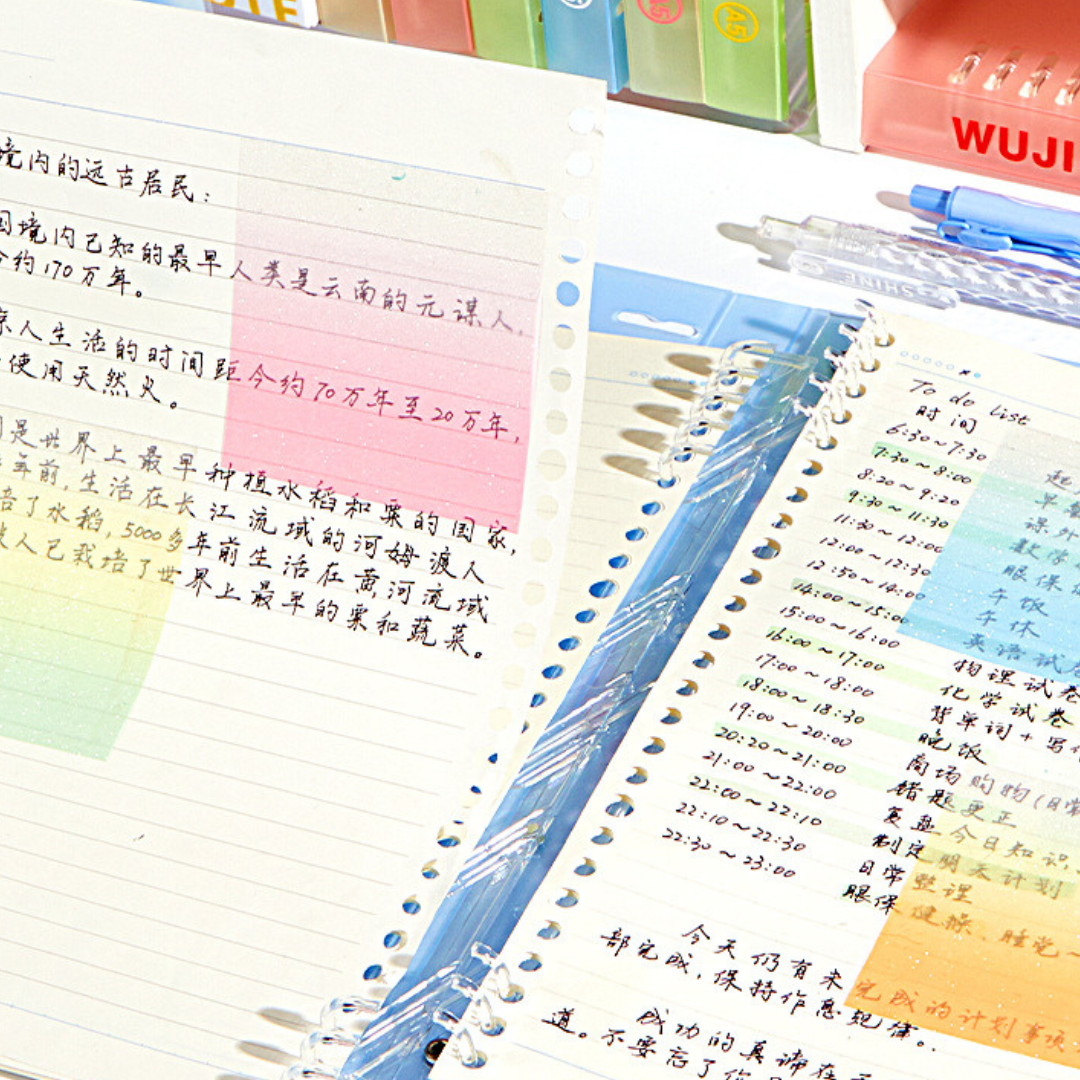 Energetic Hardcover B5/A5 Binder Notebooks