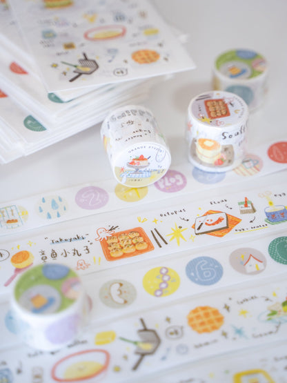 Sweet Moments Series Die-cut Stickers & Washi Tapes