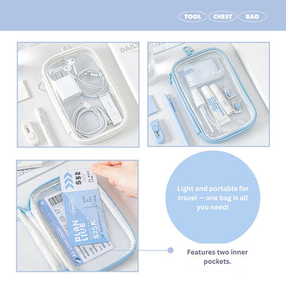 Everyday Efficiency Pouch – 10-in-1 Portable Stationery Kit