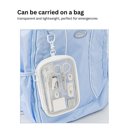 Everyday Efficiency Pouch – 10-in-1 Portable Stationery Kit