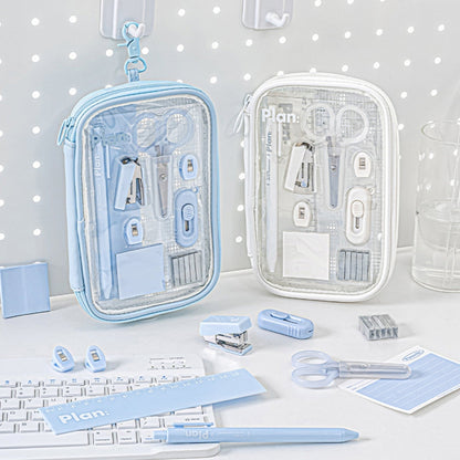 Everyday Efficiency Pouch – 10-in-1 Portable Stationery Kit