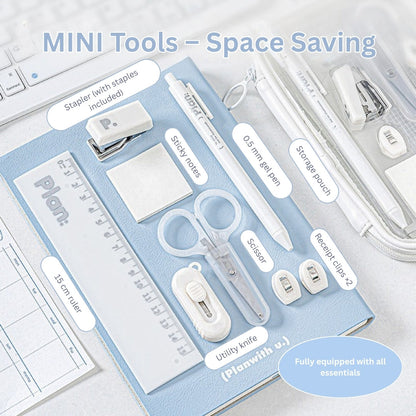 Everyday Efficiency Pouch – 10-in-1 Portable Stationery Kit