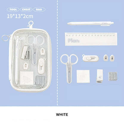 Everyday Efficiency Pouch – 10-in-1 Portable Stationery Kit