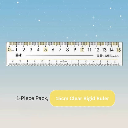 Eye-Ease Flow Clear Anti-Fatigue Ruler (15cm & 20cm)