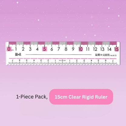 Eye-Ease Flow Clear Anti-Fatigue Ruler (15cm & 20cm)