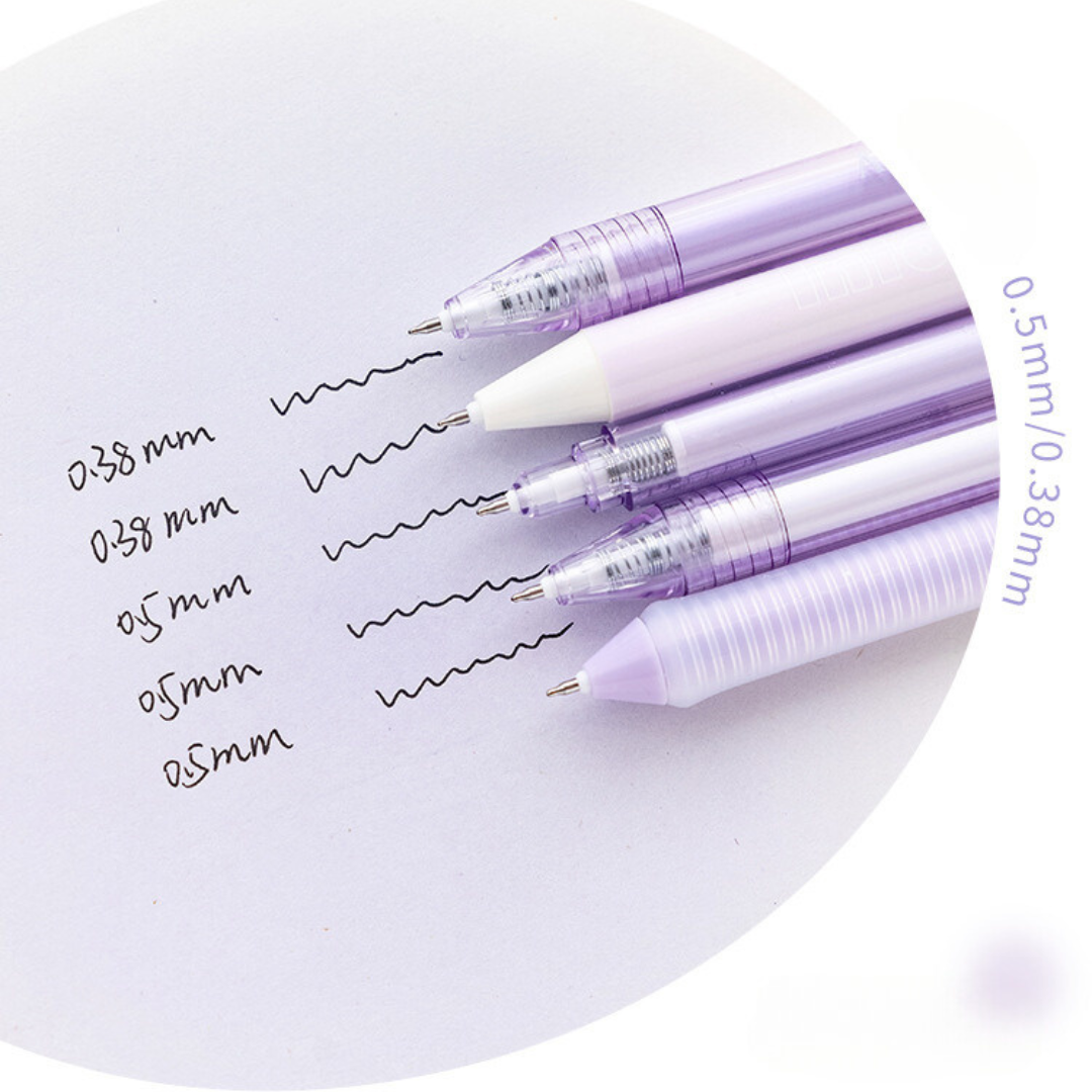 Fall in Collection Gradient Blush Pen Set, Push-Type Gel Pen