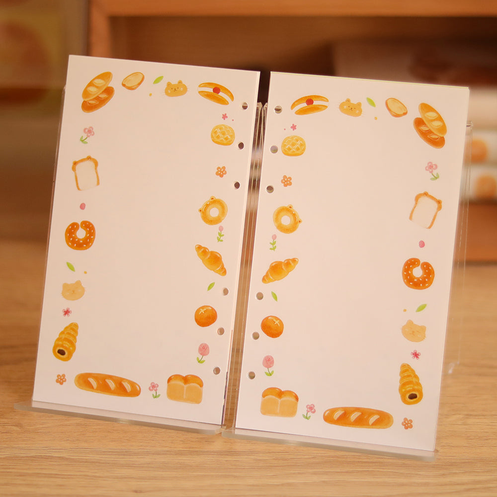 Cat Bread M5/A7/A6 Notebook Refill Pages