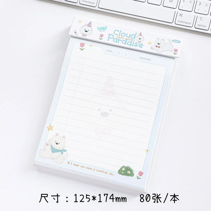 The "Dreamy Paws" Tear-Off Notepad ChicChoi