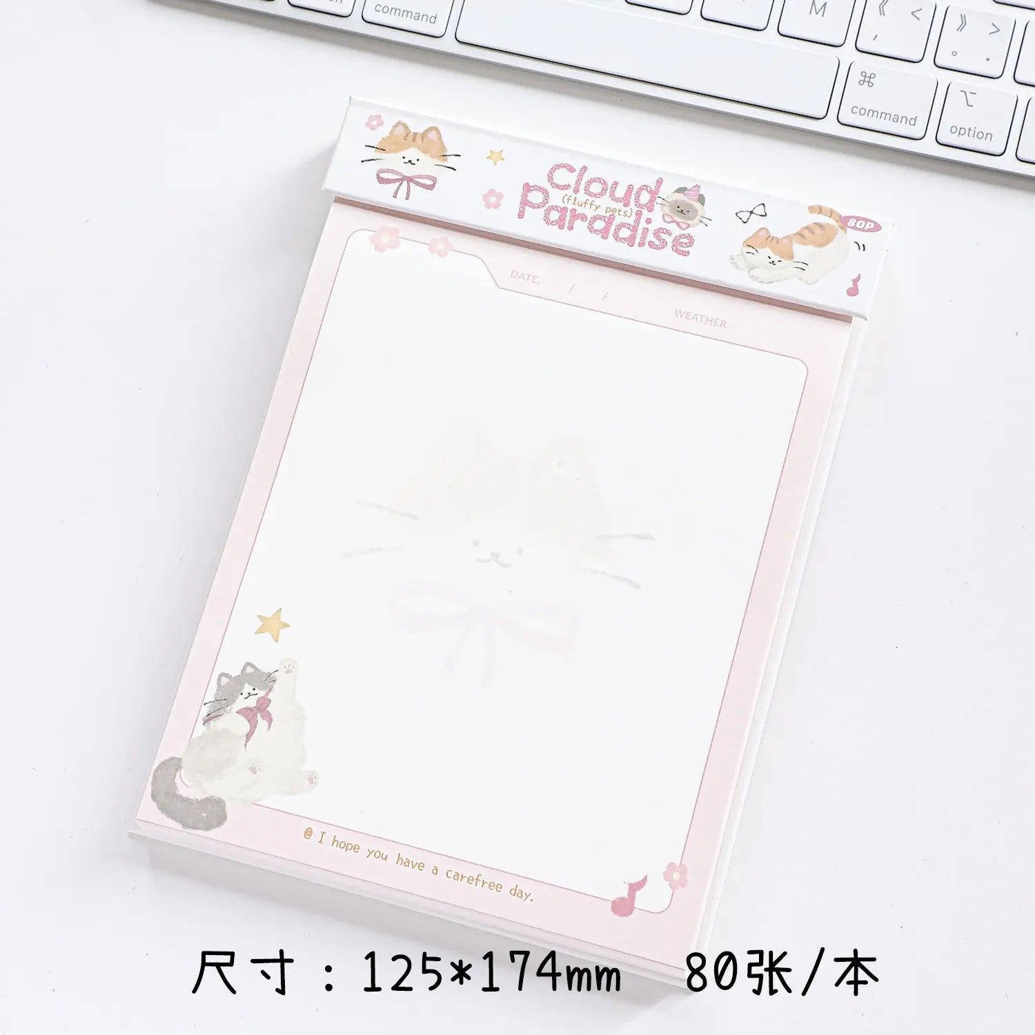 The "Dreamy Paws" Tear-Off Notepad ChicChoi