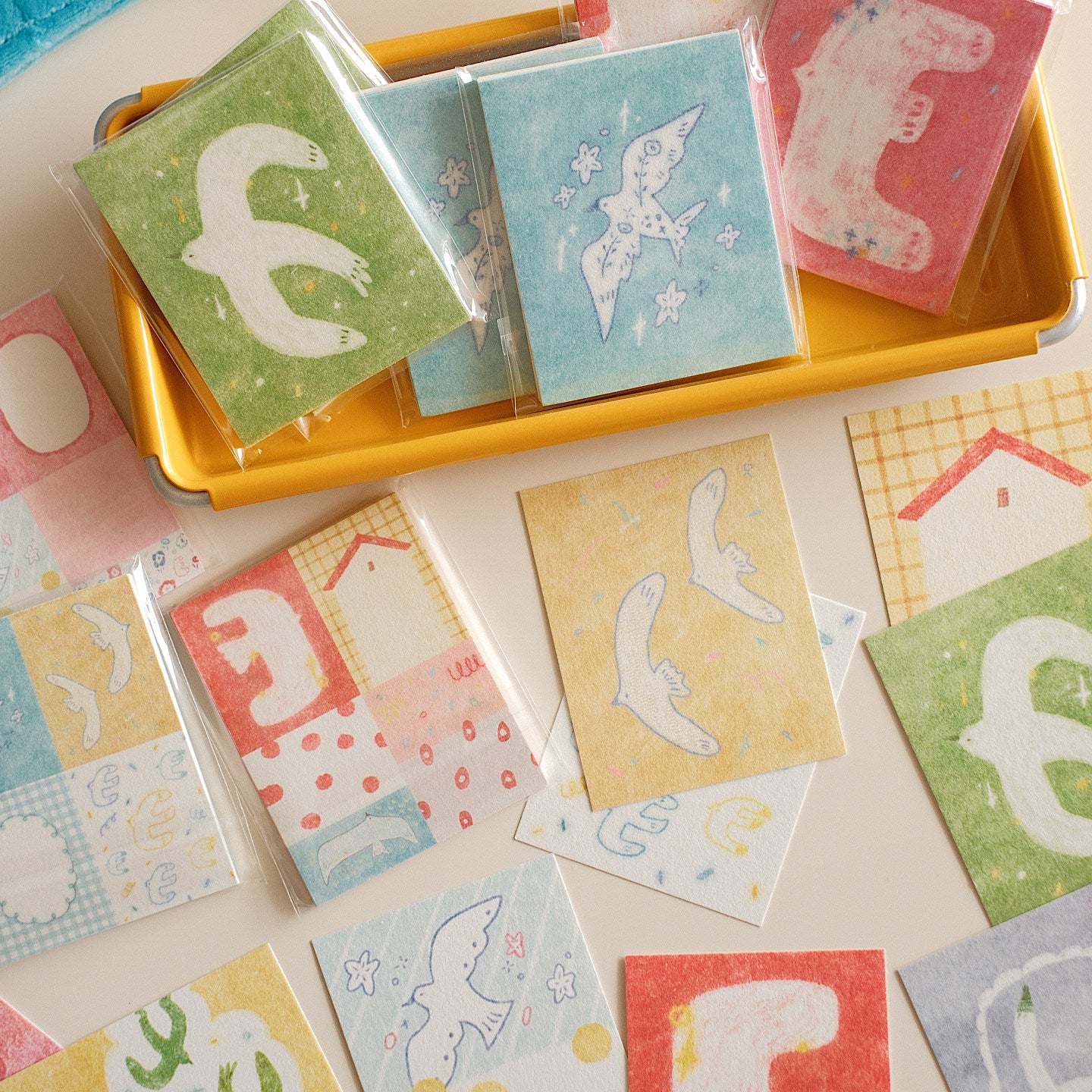 Flying Birds Memo Pad Sets