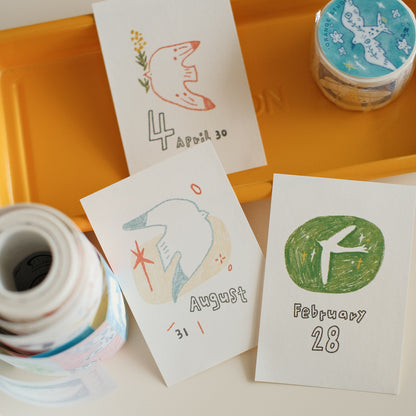 Flying Birds Memo Pad Sets