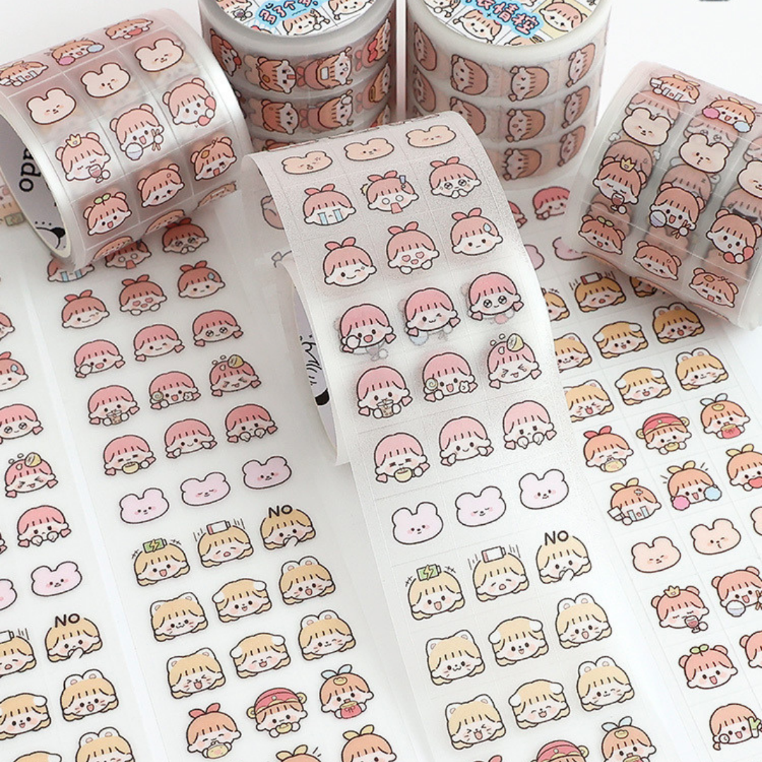 Fun Expressions Die-Cut Sticker Roll - OUT OF STOCK