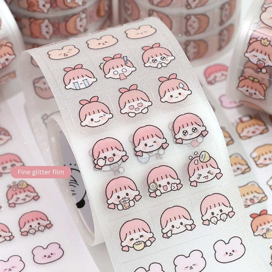 Fun Expressions Die-Cut Sticker Roll - OUT OF STOCK