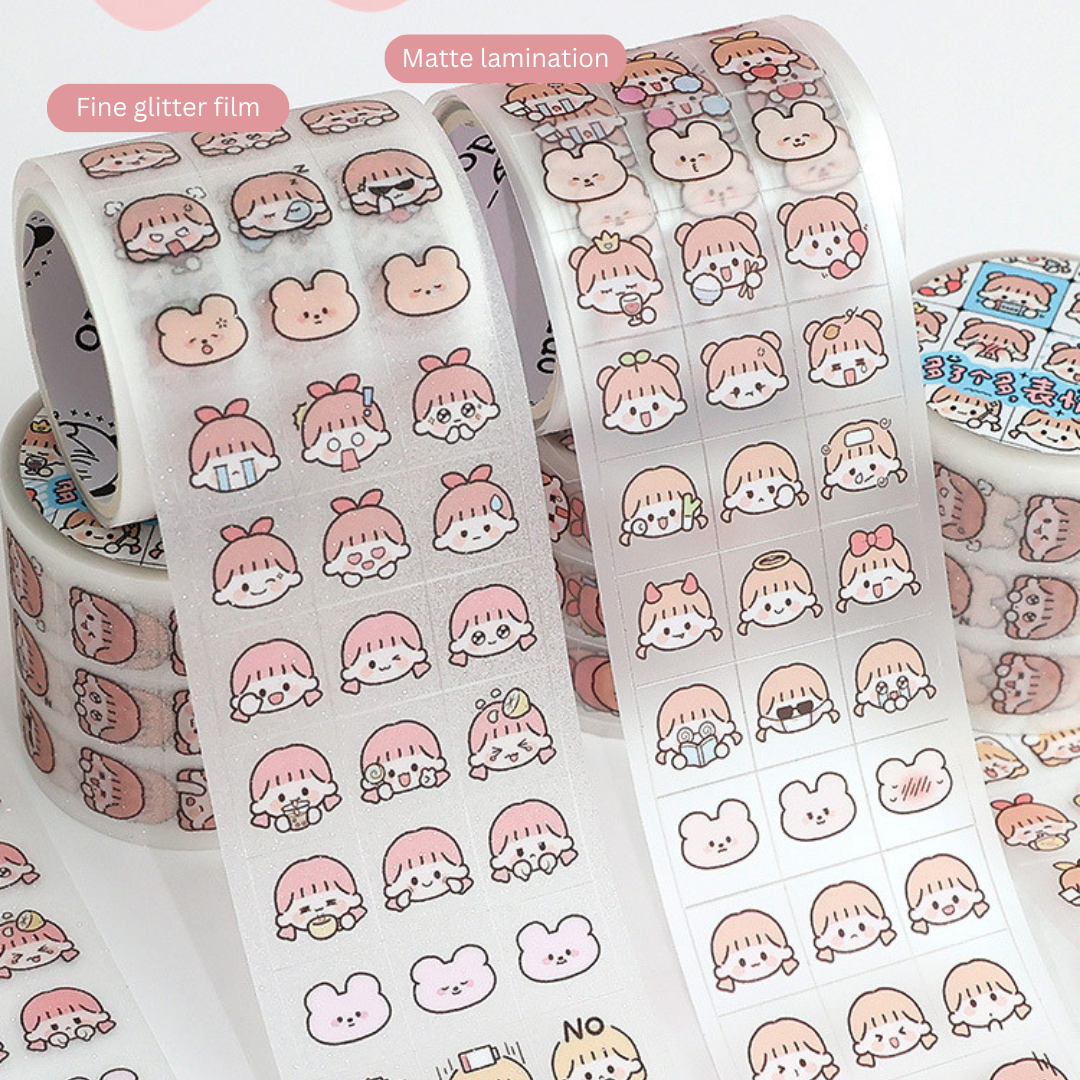 Fun Expressions Die-Cut Sticker Roll - OUT OF STOCK