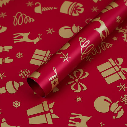 Festive Christmas Gift Wrapping Paper