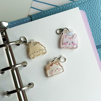 HaHaHa Club Mini Kitten Acrylic Charms