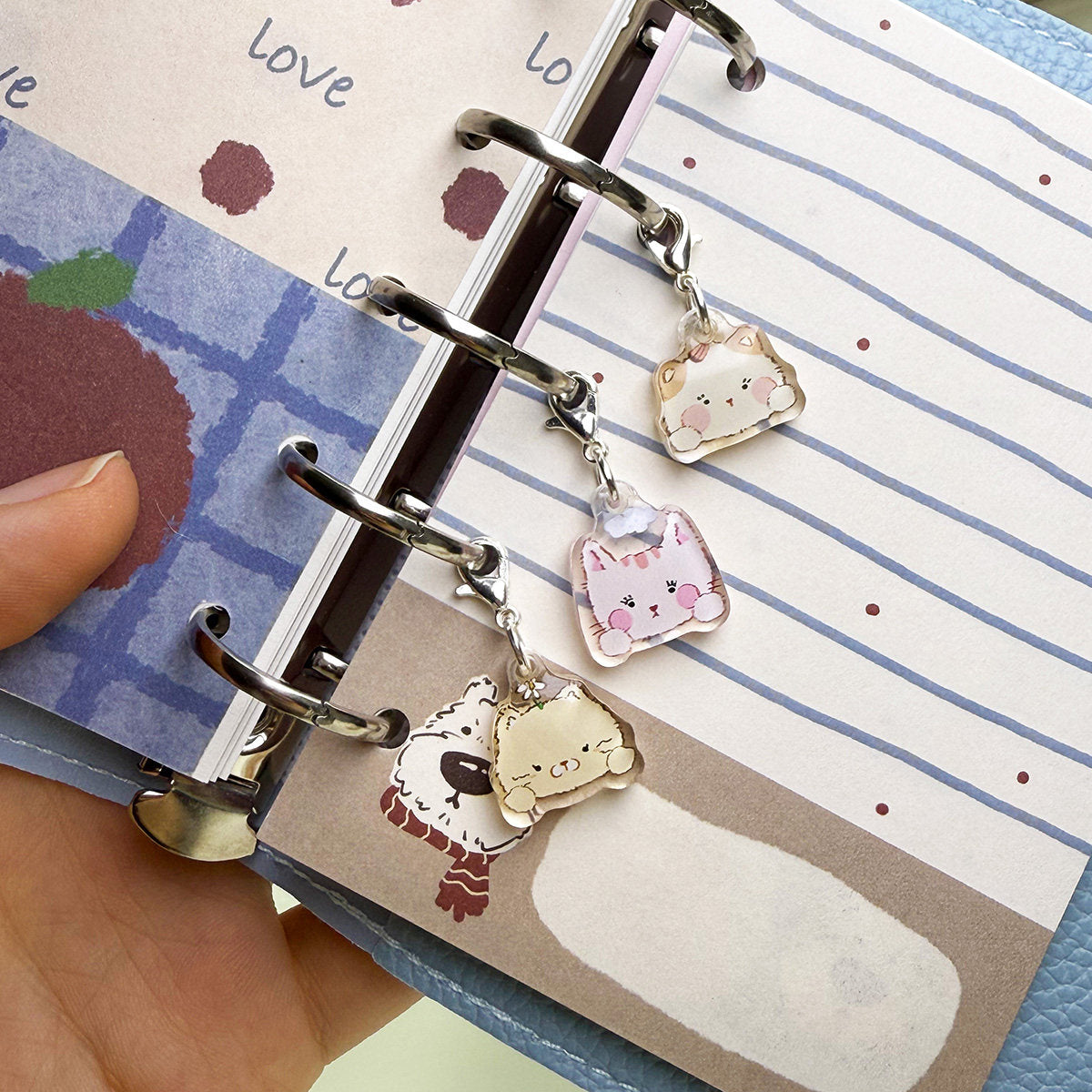 HaHaHa Club Mini Kitten Acrylic Charms