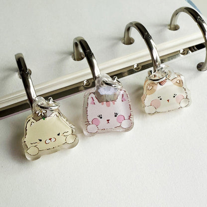 HaHaHa Club Mini Kitten Acrylic Charms