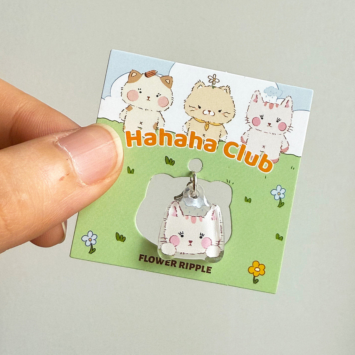 HaHaHa Club Mini Kitten Acrylic Charms