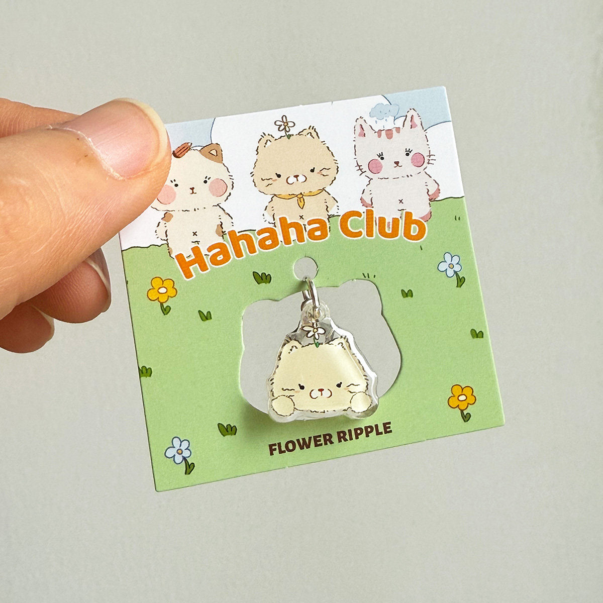 HaHaHa Club Mini Kitten Acrylic Charms