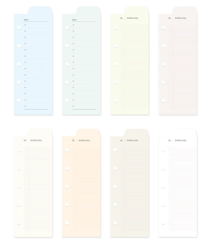 Peeking Views Half-Page Index Divider Set, M5/A7/A6