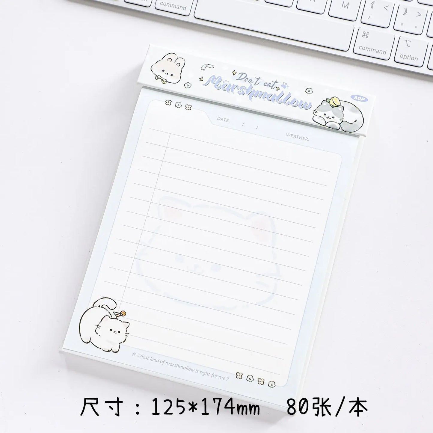 The "Dreamy Paws" Tear-Off Notepad ChicChoi