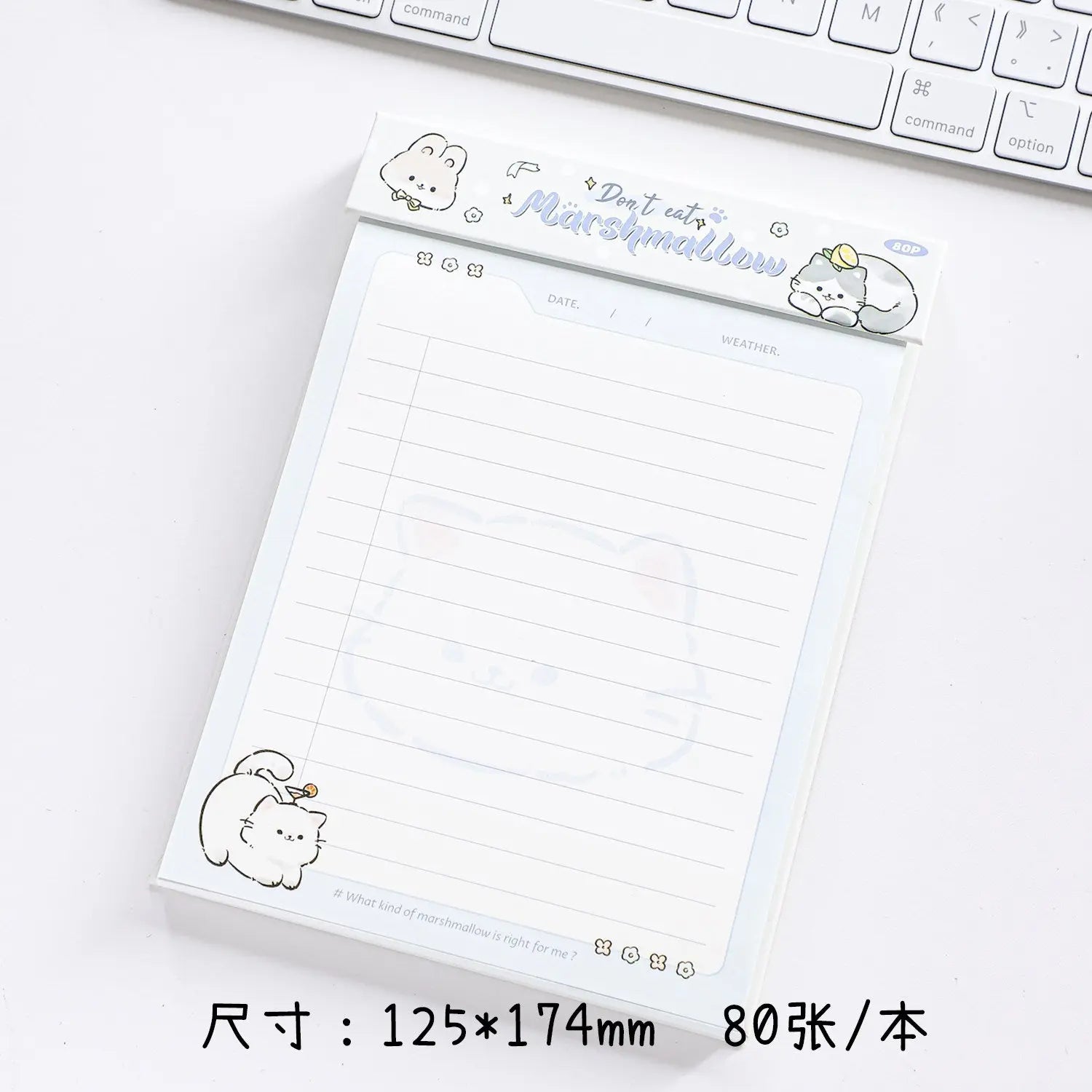 The "Dreamy Paws" Tear-Off Notepad ChicChoi