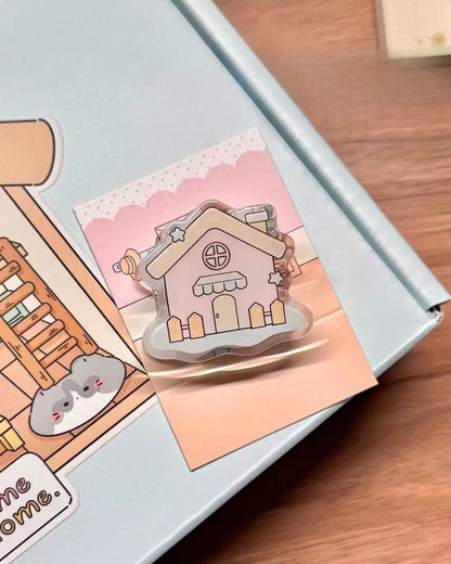 Brey's Home Acrylic PP Memo Clip Set