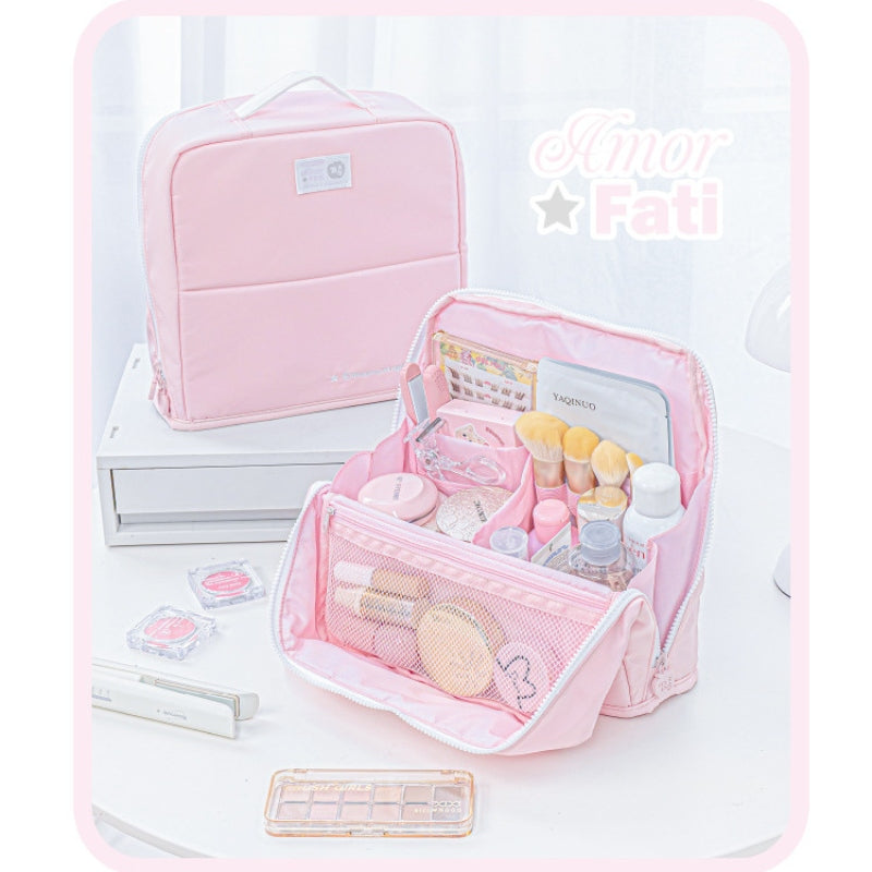 The Vanity Vault Magnetic Stand-Up Makeup Storage Bag