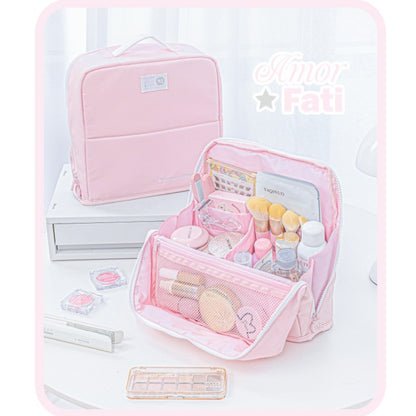 The Vanity Vault Magnetic Stand-Up Makeup Storage Bag