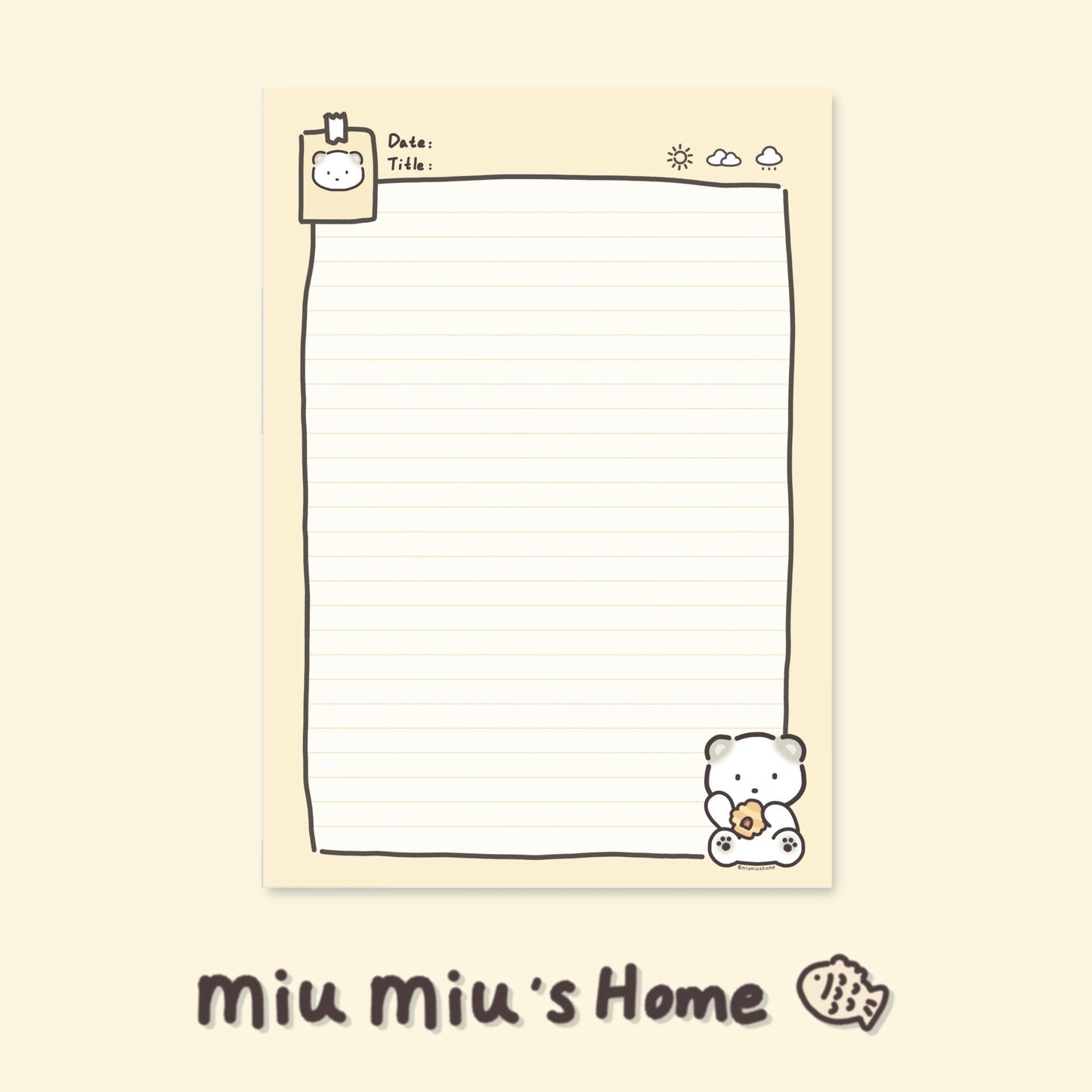 Playing Series B5 Paper Pads - SOLD OUT