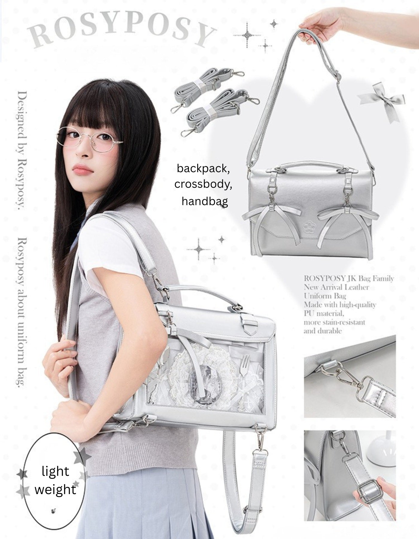 JK Style 3-in-1 Uniform Ita Bag