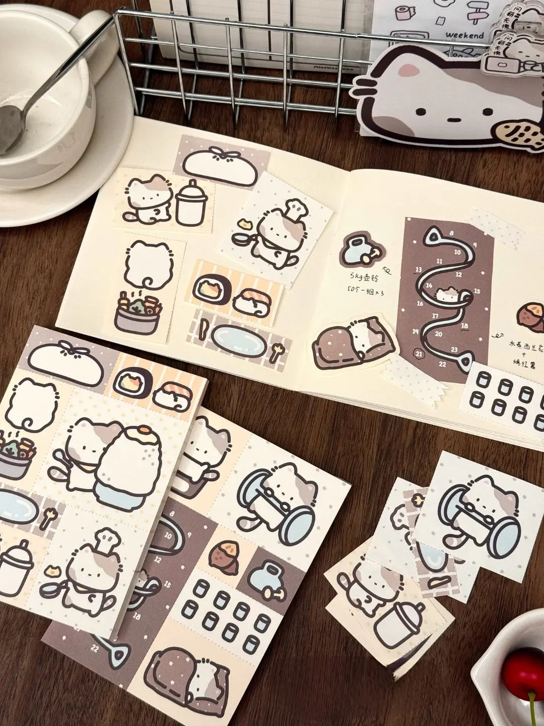 The Miu's Daily Balance Original Aesthetic Collage Paper ChicChoi