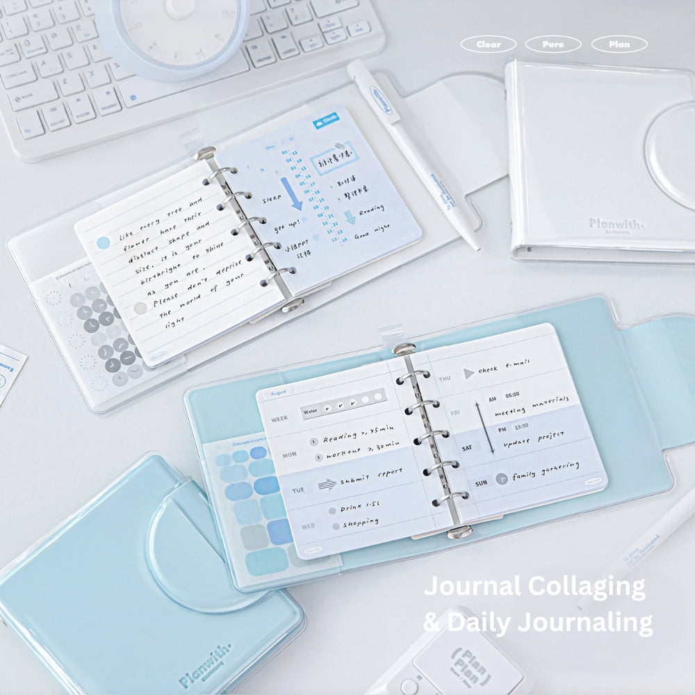 Jelly Clear Pocket Magnetic Journal
