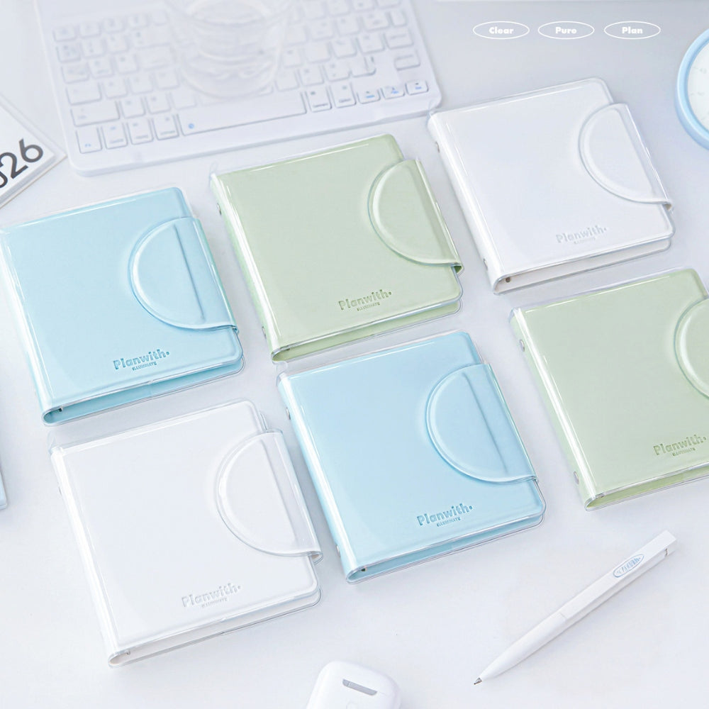 Jelly Clear Pocket Magnetic Journal